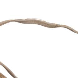 Pre Owned Loro Piana Beige Suede And Jute Wedge Ankle Wrap Espadrilles Size 36
