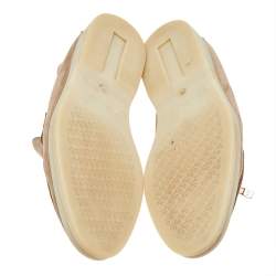 Pre Owned Loro Piana Beige Suede Summer Charms Walk Loafers Size 38