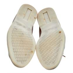 Pre Owned Loro Piana Beige Suede Summer Charms Walk Slip On Loafers Size 36.5