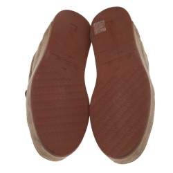 Pre Owned Loro Piana Brown Suede Nuages Low Top Sneakers Size 40