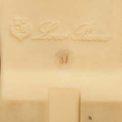 Pre Owned Loro Piana Dark Brown Suede Summer Charms Walk Slip On Loafers Size 37