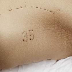 Pre Owned Loro Piana Beige Suede Summer Charms Walk Loafers Size 35