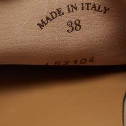 Pre Owned Loro Piana Beige Suede Summer Charms Walk Loafers Size 38