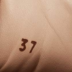 Pre Owned Loro Piana Pink Suede Nuages  Sneakers Size 37