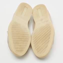 Pre Owned Loro Piana Beige Suede Summer Charms Walk Loafers Size 38