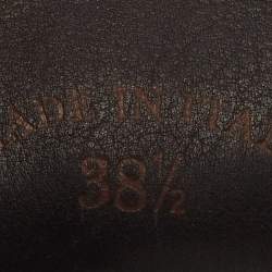 Pre Owned Loro Piana  Grey Suede Summer Charms Walk  Loafers Size 38.5