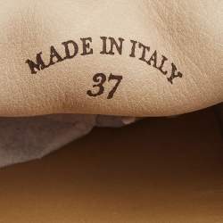 Pre Owned Loro Piana Beige Suede Summer Walk Loafers Size 37