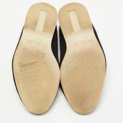 Loro Piana Black Suede Summer Charms Walk Loafers Size 36