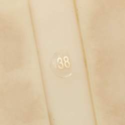 Pre Owned Loro Piana Dark Green Suede and Shearling Fur Trim Open Walk Chukka Boots Size 38