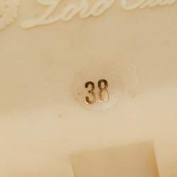 Pre Owned Loro Piana Brown Suede and Fur Open Walk Chukka Boots Size 38