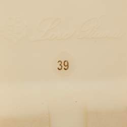 Pre Owned Loro Piana Black Suede Summer Charms Walk Loafers Size 39