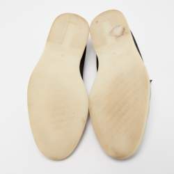 Pre Owned Loro Piana Black Suede Summer Charms Walk Loafers Size 39