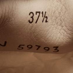 Pre Owned Loro Piana Beige Suede Summer Charms Walk Slip On Loafers Size 37.5