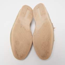 Pre Owned Loro Piana Beige Suede Summer Charms Walk Loafers Size 39