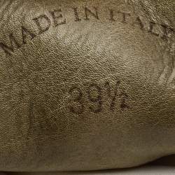 Pre Owned Loro Piana Grey Suede Summer Charms Walk  Loafers  Size 39.5