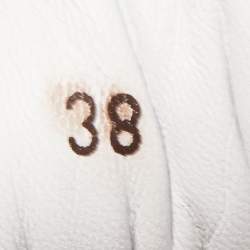 Pre Owned Loro Piana Multicolor Leather and Suede Play Sneakers Size 38