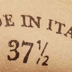 Pre Owned Loro Piana Beige Suede Summer Charms Walk Loafers Size 37.5