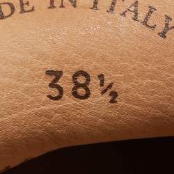 Pre Owned Loro Piana Brown Suede Summer Charms Walk Loafers Size 38.5