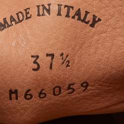 Pre Owned Loro Piana Light Brown Summer Charms Walk Slip On Loafers Size 37.5