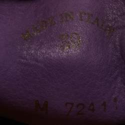 Loro Piana Purple Suede Summer Charms Walk Loafers Size 39