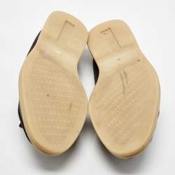 Pre Owned Loro Piana Navy Blue Suede Summer Charms Walk  Loafers Size 40.5