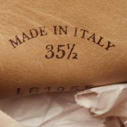 Pre Owned Loro Piana Beige Suede Summer Charms Walk Loafers Size 35.5