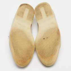 Pre Owned Loro Piana Grey Suede Charms Walk Loafers Size 37.5