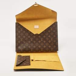 Louis Vuitton Monogram Canvas Mark Folder