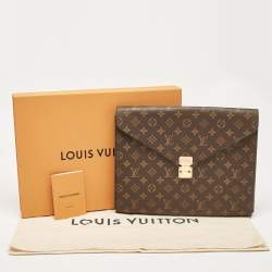 Louis Vuitton Monogram Canvas Mark Folder