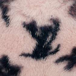 Pre Owned Louis Vuitton Pink Mink Monogram Sleep Eye Mask