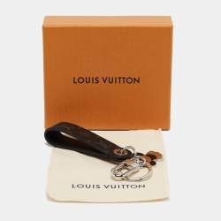 Pre Owned Louis Vuitton Monogram Eclipse Canvas Vivienne Dragonne Key Holder and Bag Charm