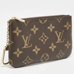 Pre Owned Louis Vuitton Monogram Canvas Small Key Pouch