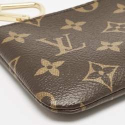 Pre Owned Louis Vuitton Monogram Canvas Small Key Pouch