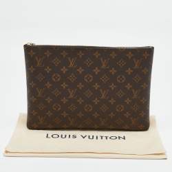 Pre Owned Louis Vuitton Monogram Canvas Large Key Pouch