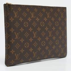 Pre Owned Louis Vuitton Monogram Canvas Large Key Pouch