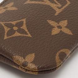 Pre Owned Louis Vuitton Monogram Canvas Key Pouch