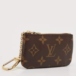 Pre Owned Louis Vuitton Monogram Canvas Key Pouch