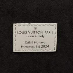 Pre Owned Louis Vuitton x KidSuper Multicolor Monogram Portrait Canvas Mark Folder
