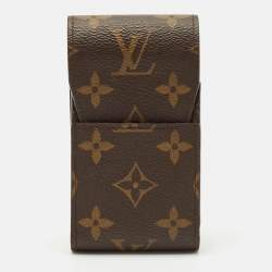 Pre Owned Louis Vuitton Monogram Canvas Cigarette Case