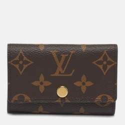 Pre Owned Louis Vuitton 6 Key Holder Monogram Canvas 