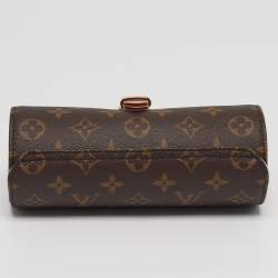 Pre Owned Louis Vuitton 3 Watch Case Monogram Canvas