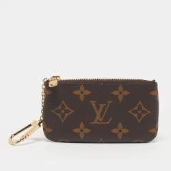 Pre Owned Louis Vuitton Monogram Canvas Key Pouch