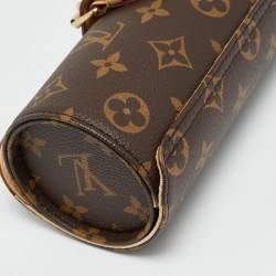 مملوكة مسبقًا Louis Vuitton 3 Watch Case Monogram Canvas