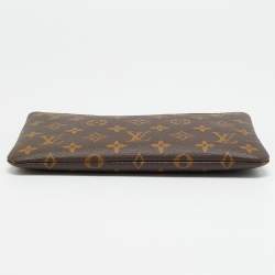 Pre Owned حافظة مفاتيح لويس فيتون كانفاس منقوشة بالحروف الكبيرة