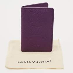 مملوكة مسبقًا Louis Vuitton Amethyste Monogram Empreinte Pocket Organizer