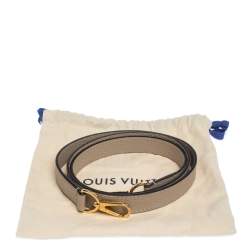 Pre Owned حمالة كتف لوي فيتون جلد رصاصي