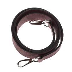 مملوكة مسبقًا Louis Vuitton Burgundy Leather Shoulder Strap