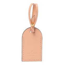 Louis Vuitton Name Tag With Handle Holder Cowhide Leather (Beige) –  ValiseLaBel