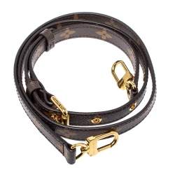 مملوكة مسبقًا حمالة كتف لوي فيتون قابلة للضبط كانفاس مونوغرامي