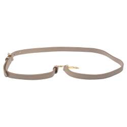 مملوكة مسبقًا Louis Vuitton Beige Leather Adjustable Shoulder Strap